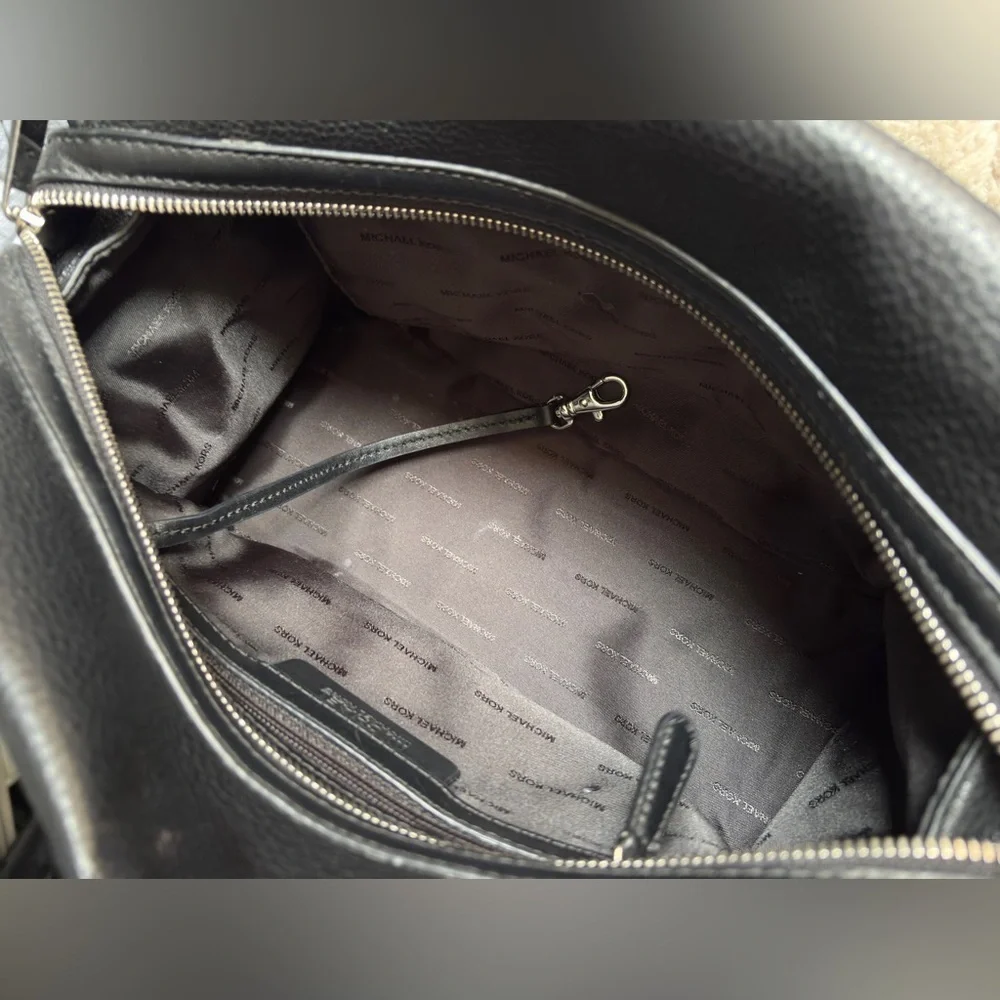 Michael Kors Geneva Large Satchel Black
